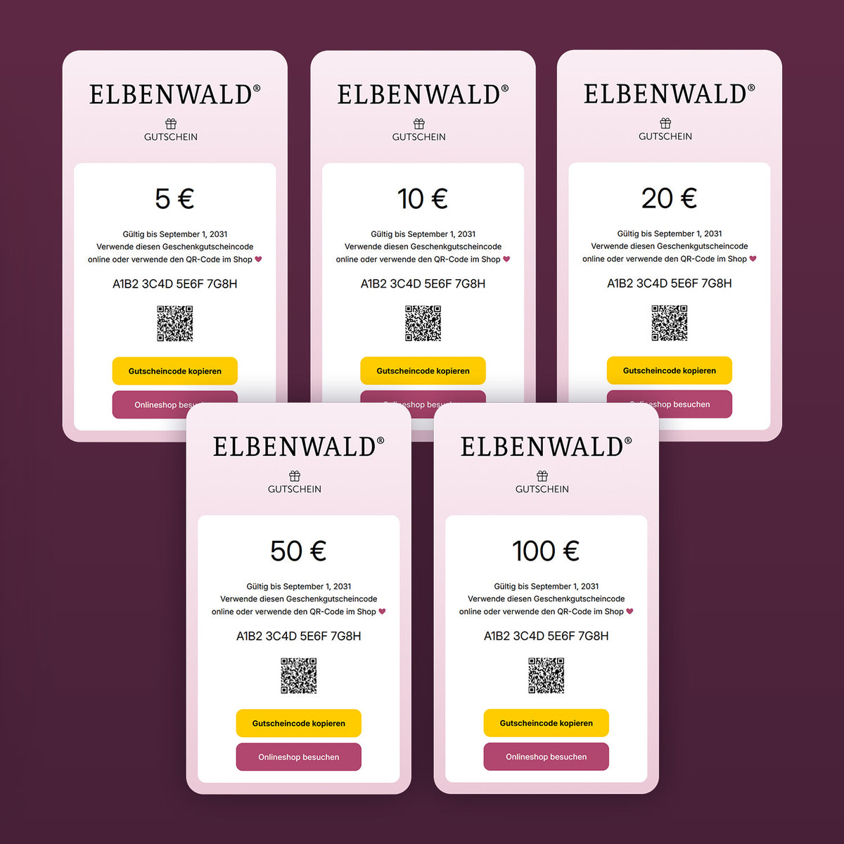 Image produit Carte-cadeau numérique