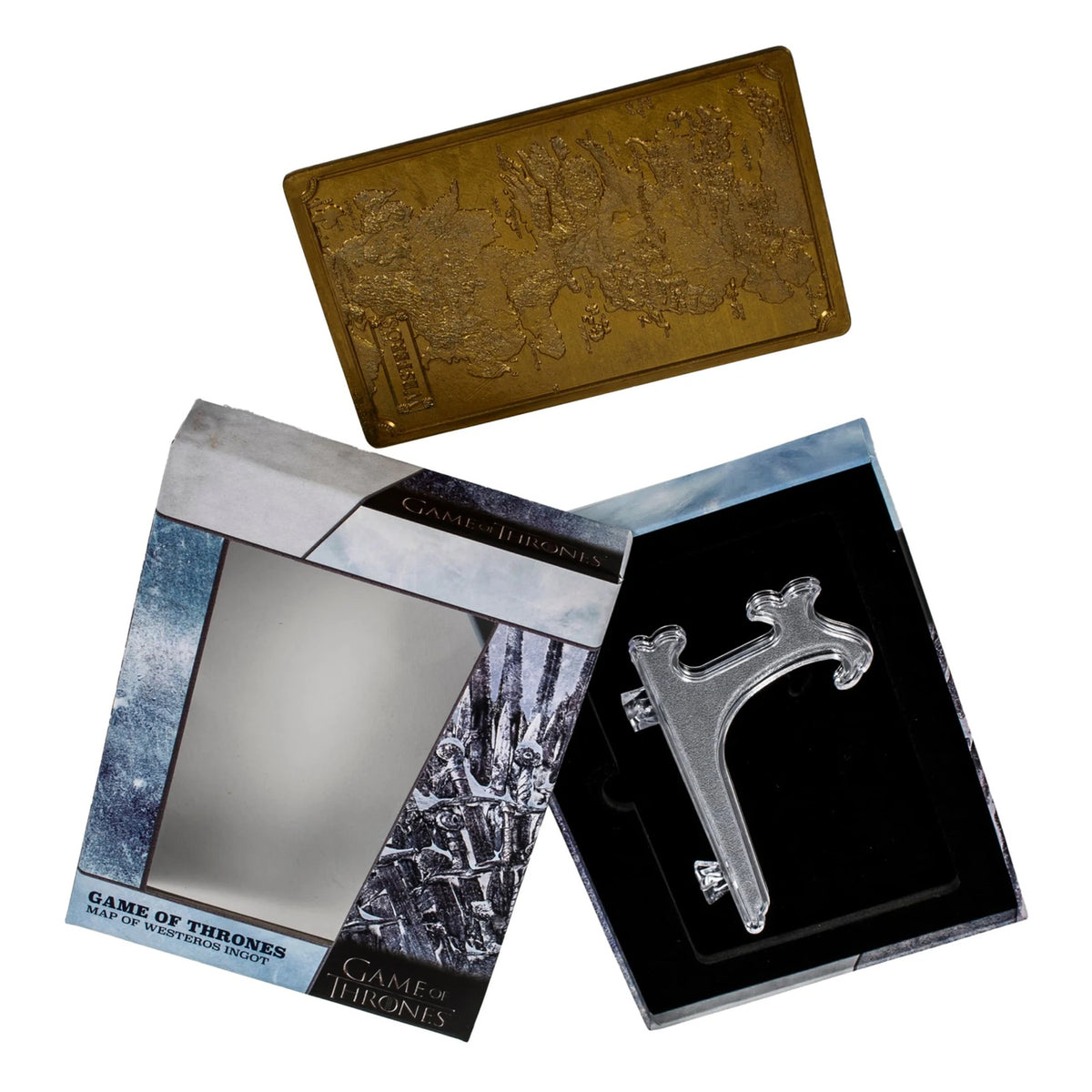 Produktbild Game of Thrones - Karte von Westeros Metallbarren