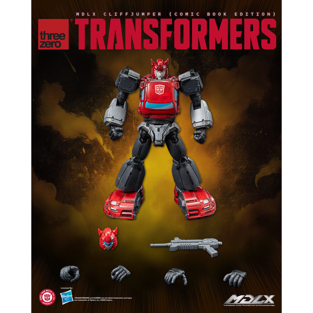 Productafbeelding Transformers MDLX actiefiguur Cliffjumper (Comic Book)