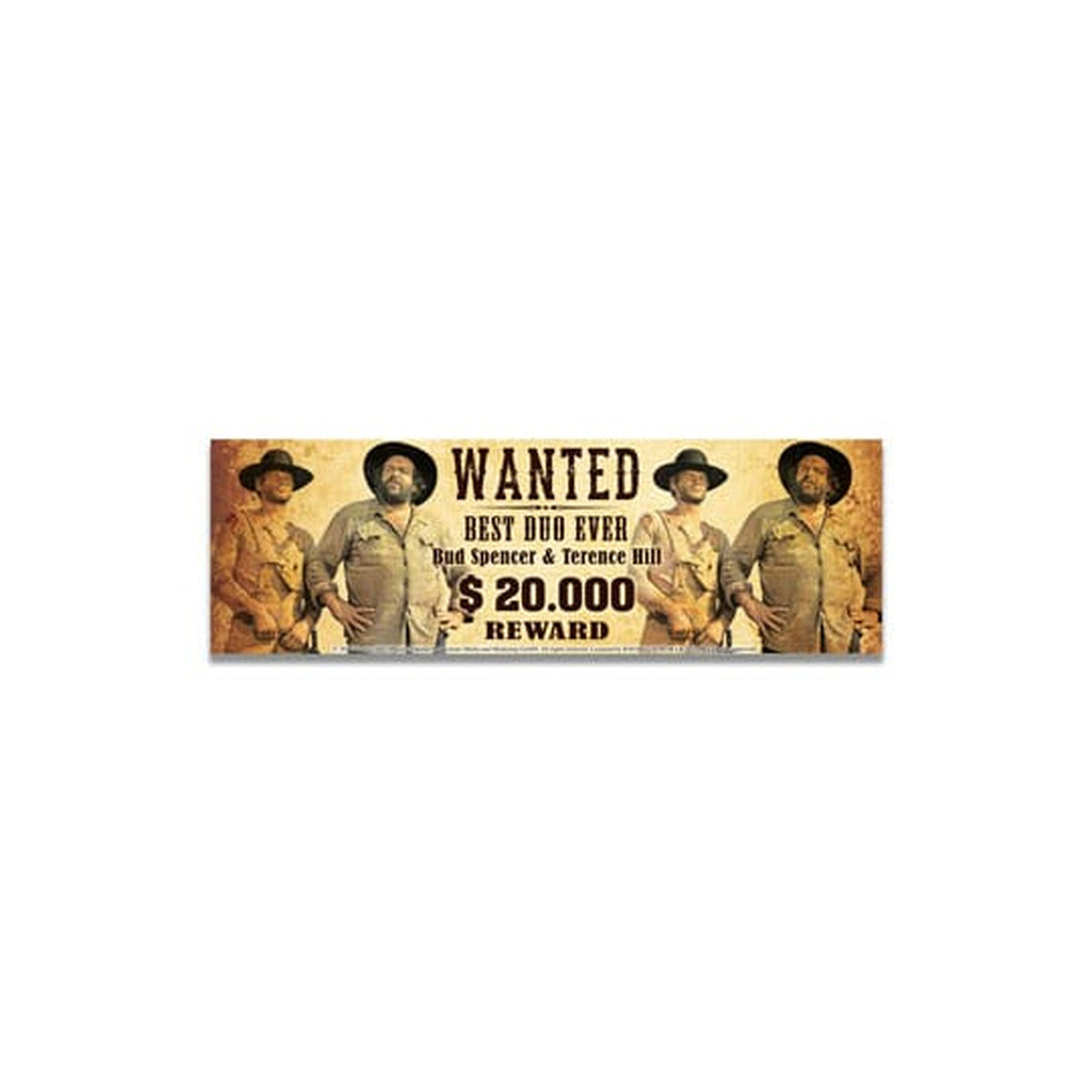 Product image Bud Spencer & Terence Hill Wanted Enamel Mug
