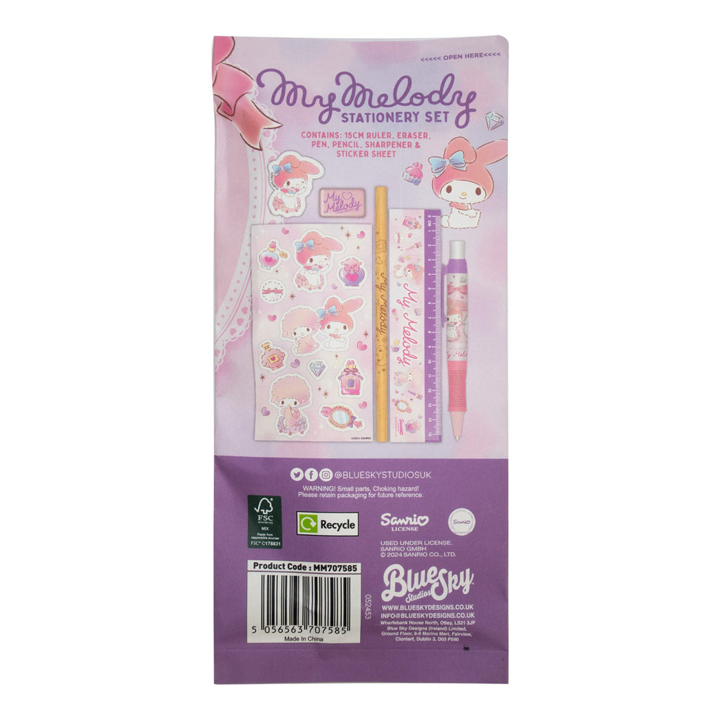 Produktbild Sanrio Schreibset 6er-Pack My Melody