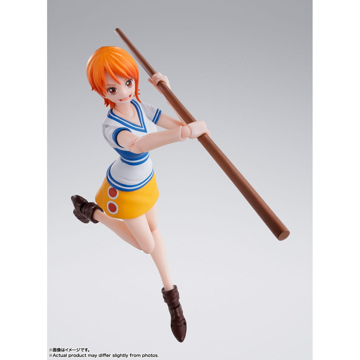 Productafbeelding One Piece S.H. Figuarts actiefiguur Nami Romance Dawn 14 cm