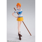 Productafbeelding One Piece S.H. Figuarts actiefiguur Nami Romance Dawn 14 cm