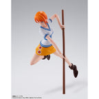 Productafbeelding One Piece S.H. Figuarts actiefiguur Nami Romance Dawn 14 cm