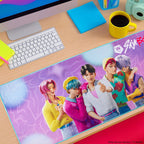 Image produit KPop Demon Hunters Sous-main de bureau Saja Boys XL