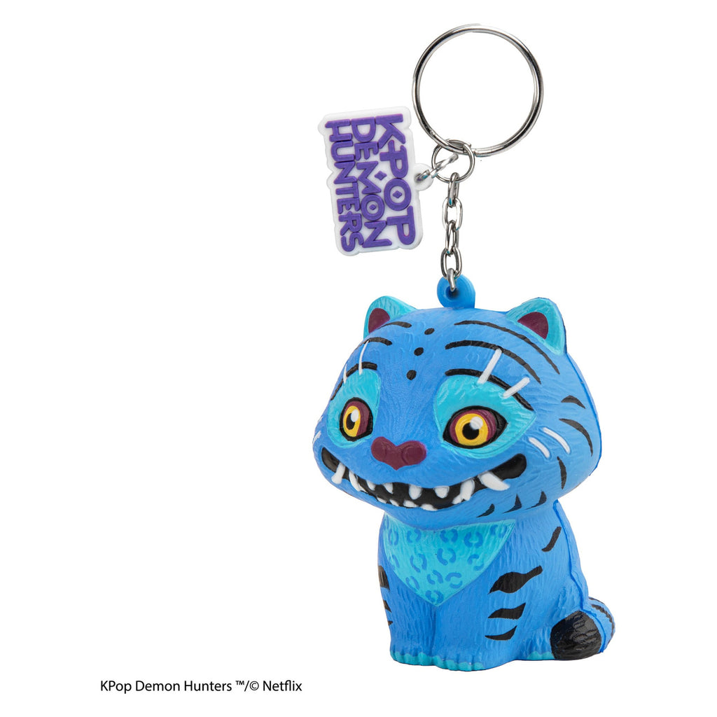 Produktbild KPop Demon Hunters Squishy Schlüsselanhänger Derpy Tiger