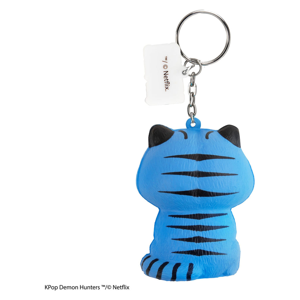 Produktbild KPop Demon Hunters Squishy Schlüsselanhänger Derpy Tiger