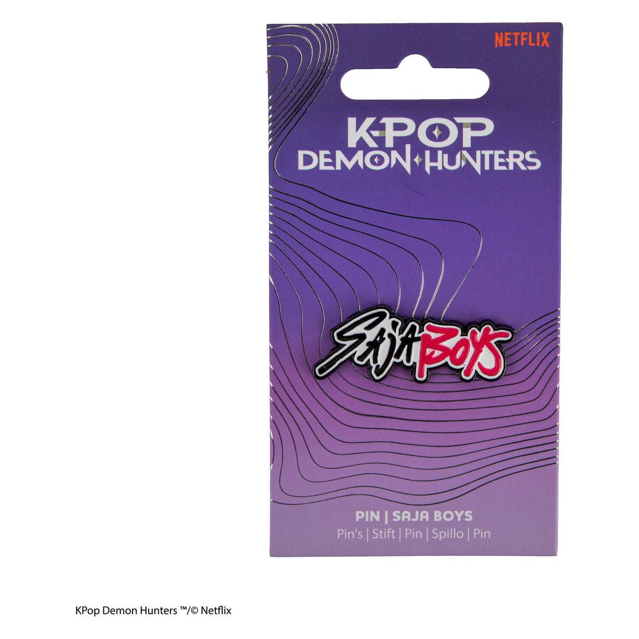 Productafbeelding KPop Demon Hunters Saja Boys pin
