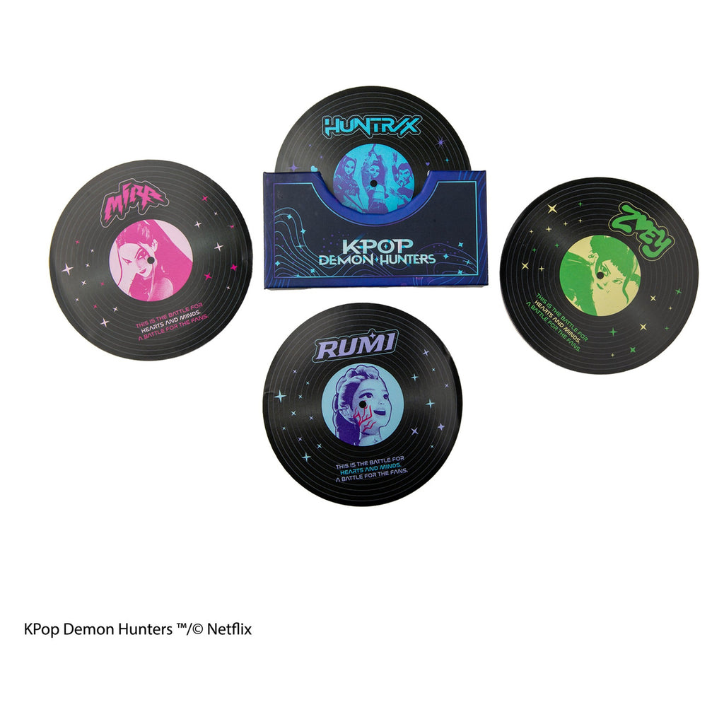 Image produit KPop Demon Hunters - Set de sous-verres (4 pièces) Hunters &