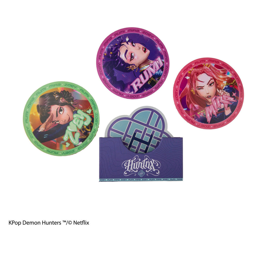 Image produit KPop Demon Hunters - Set de sous-verres HUNTR/X (4 pièces)