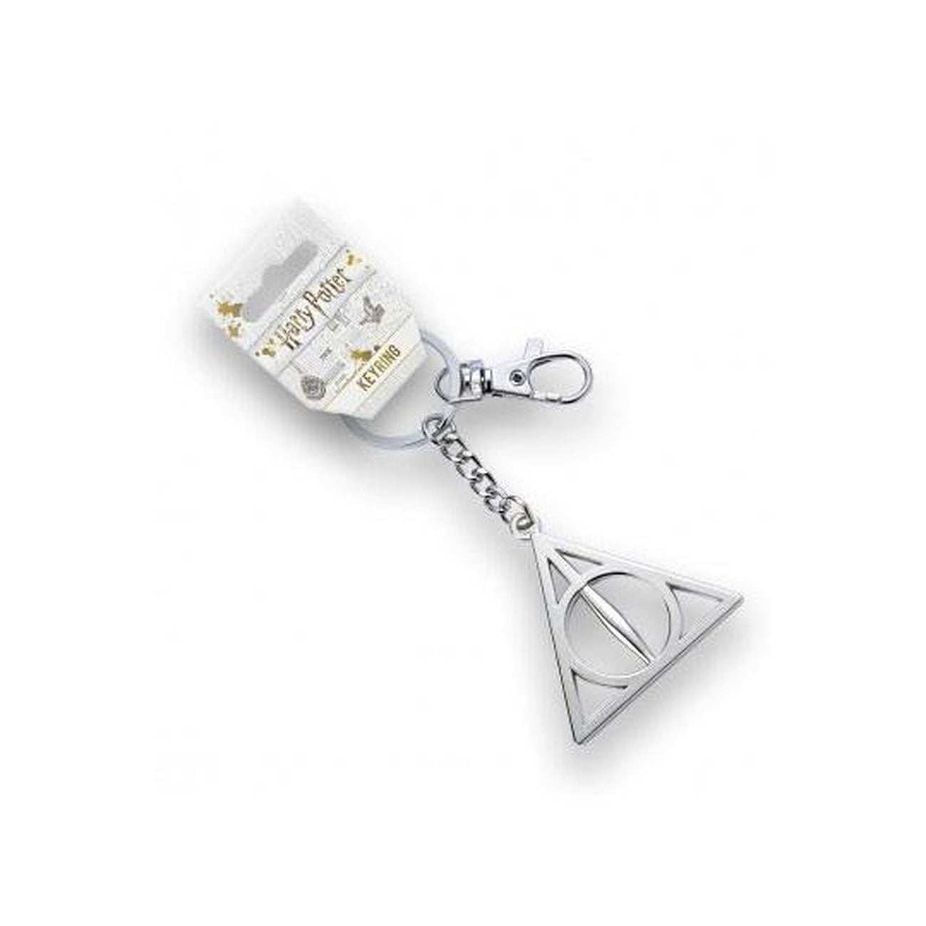 Productafbeelding Harry Potter Sleutelhanger Relieken van de Dood (verzilverd)