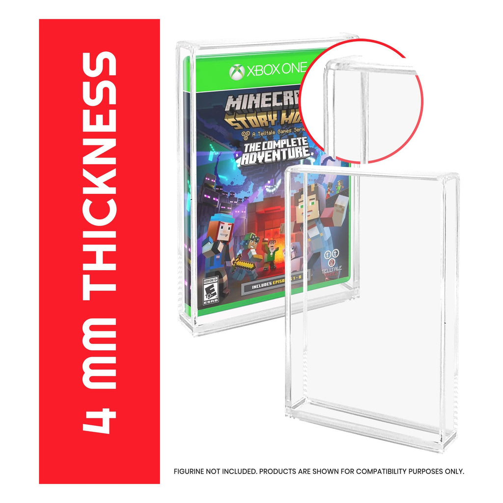 Image produit Lot de 2 boîtiers en acrylique pour PS3/PS4/Blu-ray/Xbox One