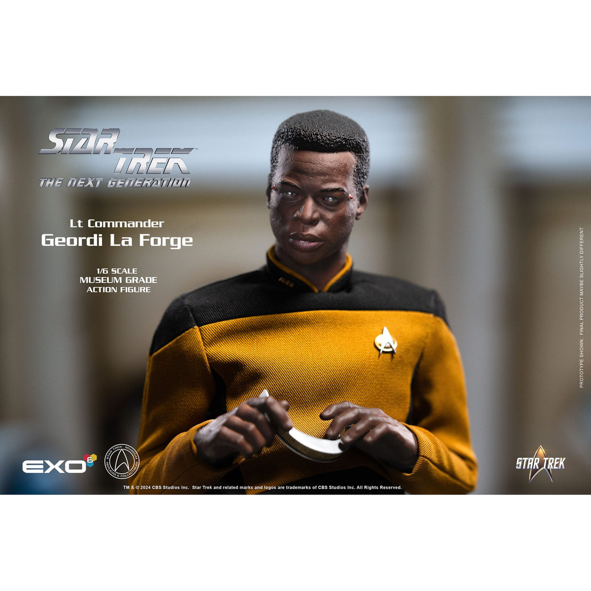 Productafbeelding Star Trek: The Next Generation 1/6 Lt. actiefiguur