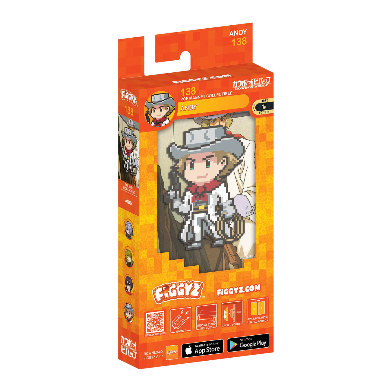 Produktbild Cowboy Bebop FiGGYZ Magnet-Sammelfigur Andy 11 cm
