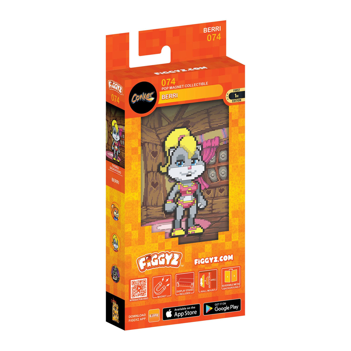 Productafbeelding Conker's Bad Fur Day FiGGYZ Berri magnetisch verzamelbeeldje 11 cm