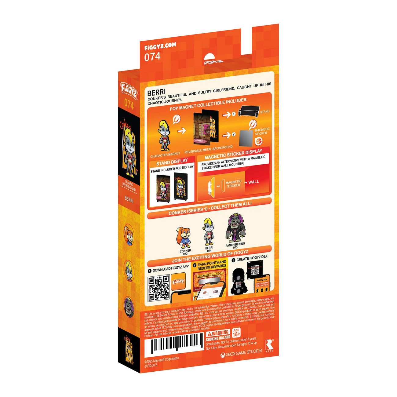 Productafbeelding Conker's Bad Fur Day FiGGYZ Berri magnetisch verzamelbeeldje 11 cm