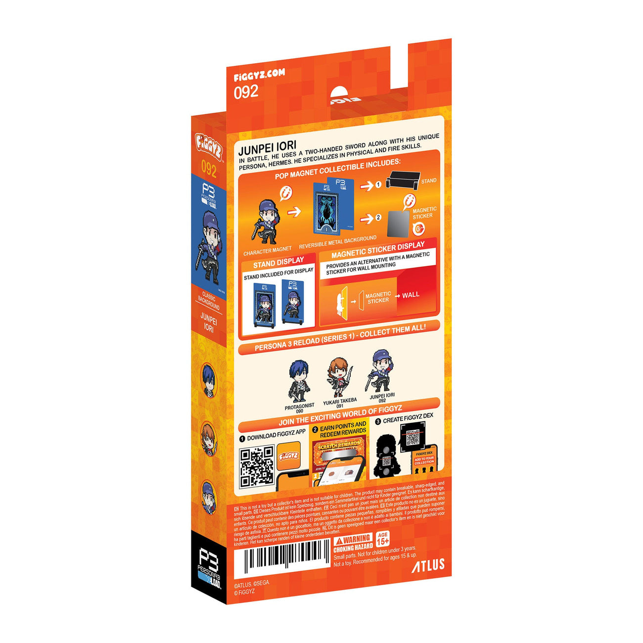 Productafbeelding Persona 3 Reload FiGGYZ magnetisch verzamelfiguur Junpei Iori 11 cm