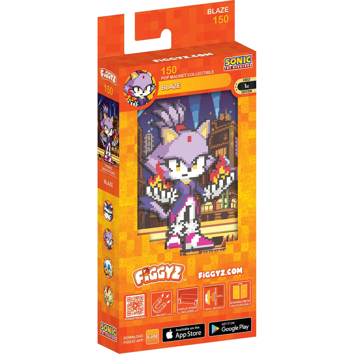 Productafbeelding Sonic the Hedgehog (Modern) FiGGYZ Magneet-verzamelfiguur Blaze