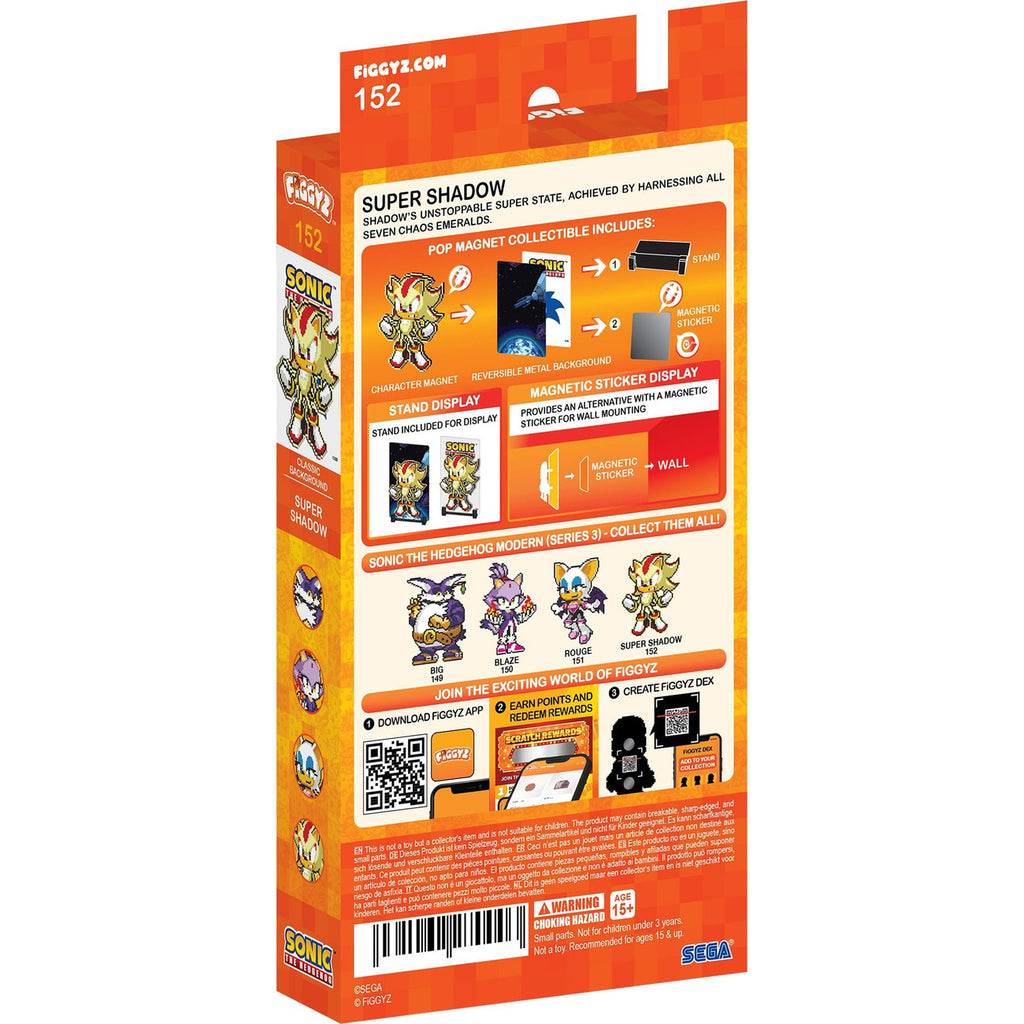 Productafbeelding Sonic the Hedgehog (Modern) FiGGYZ Super magnetisch verzamelfiguur