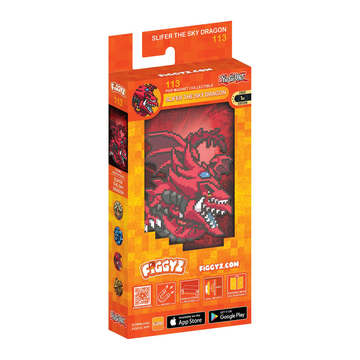 Productafbeelding Yu-Gi-Oh! FiGGYZ Slifer the Sky Dragon magnetisch verzamelbeeldje