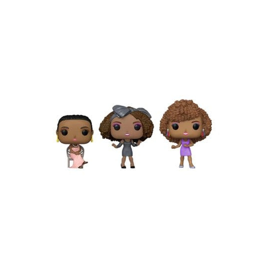 Image produit Whitney Houston POP! Icons – Pack exclusif de 3 figurines en vinyle