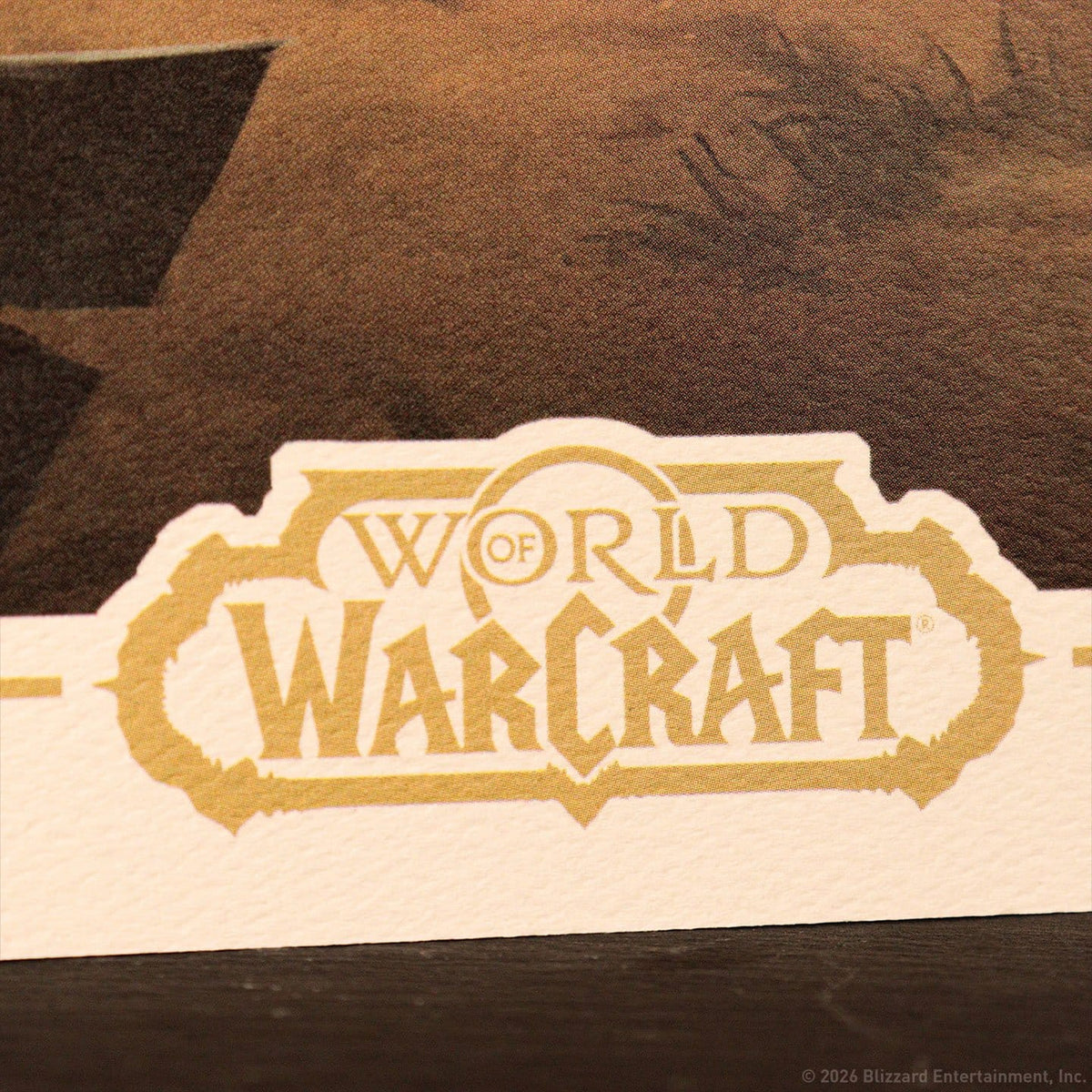 Productafbeelding World of Warcraft kunstdruk Sylvanas vs Anduin Wrynn