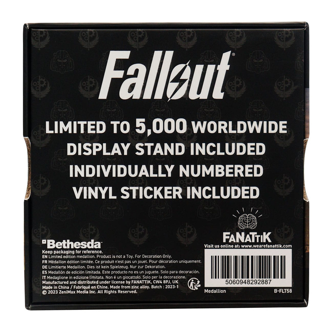 Produktbild Fallout Medaille Brotherhood of Steel