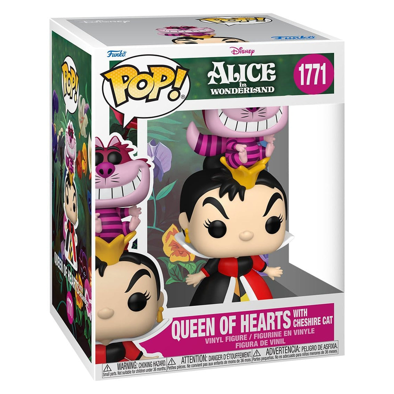 Produktbild Alice im Wunderland POP! Premium Vinyl Figur Queen of