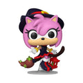 Image produit Sonic the Hedgehog POP! Games Figurine vinyle Amy on Broom 9 cm