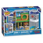 Productafbeelding Sonic 2 Bitty POP! Boxes Vinyl Figuur Diorama Set