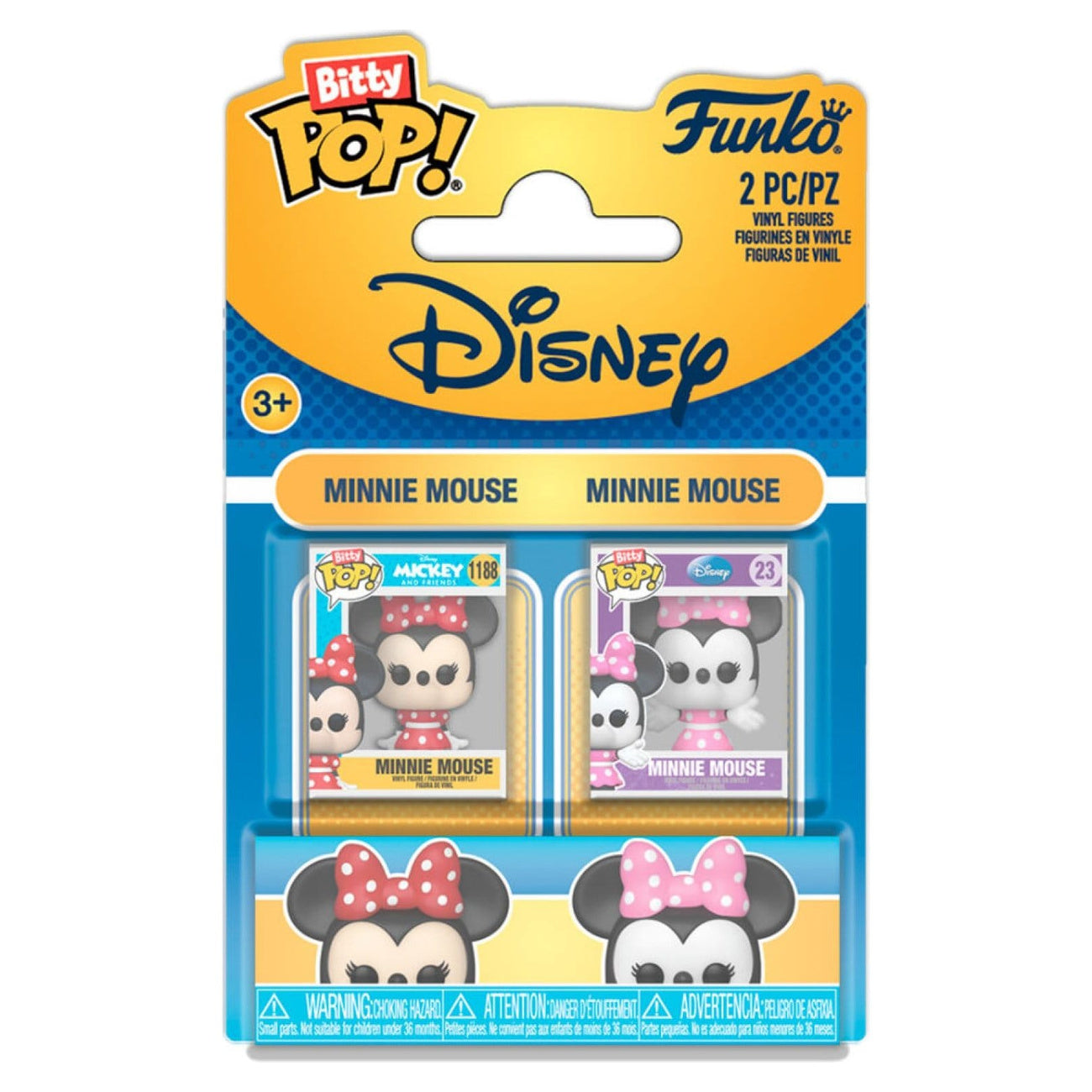 Produktbild Sanrio Bitty POP! Vinyl Figuren 2er-Pack Min & Min 2 cm