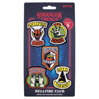 Productafbeelding Stranger Things stoffen patches set van 5
