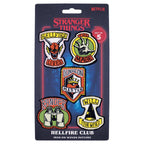 Productafbeelding Stranger Things stoffen patches set van 5
