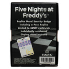 Productafbeelding Five Nights at Freddy's Security Badge Replica Antique Brass