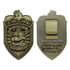 Productafbeelding Five Nights at Freddy's Security Badge Replica Antique Brass