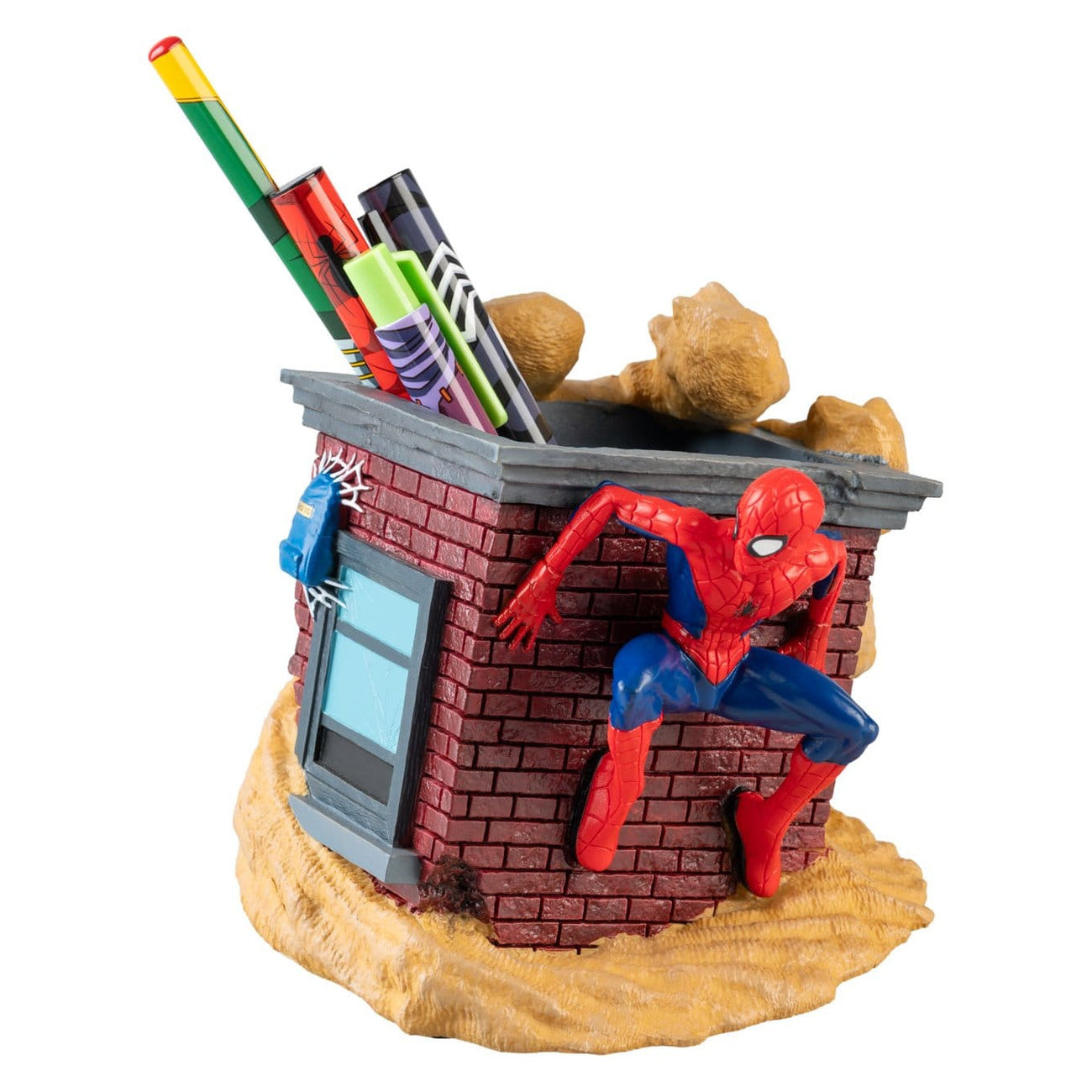 Image produit Pot à crayons Spider-Man avec set de papeterie