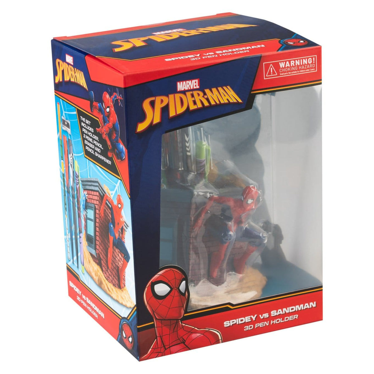 Image produit Pot à crayons Spider-Man avec set de papeterie