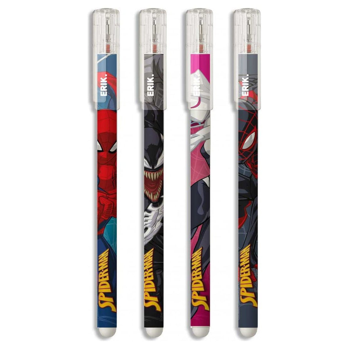 Produktbild Spider-Man Radierbarer Stift 4er Set