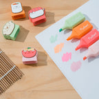 Produktbild Pusheen Textmarker mit Topper Sushi Roll 4er Set