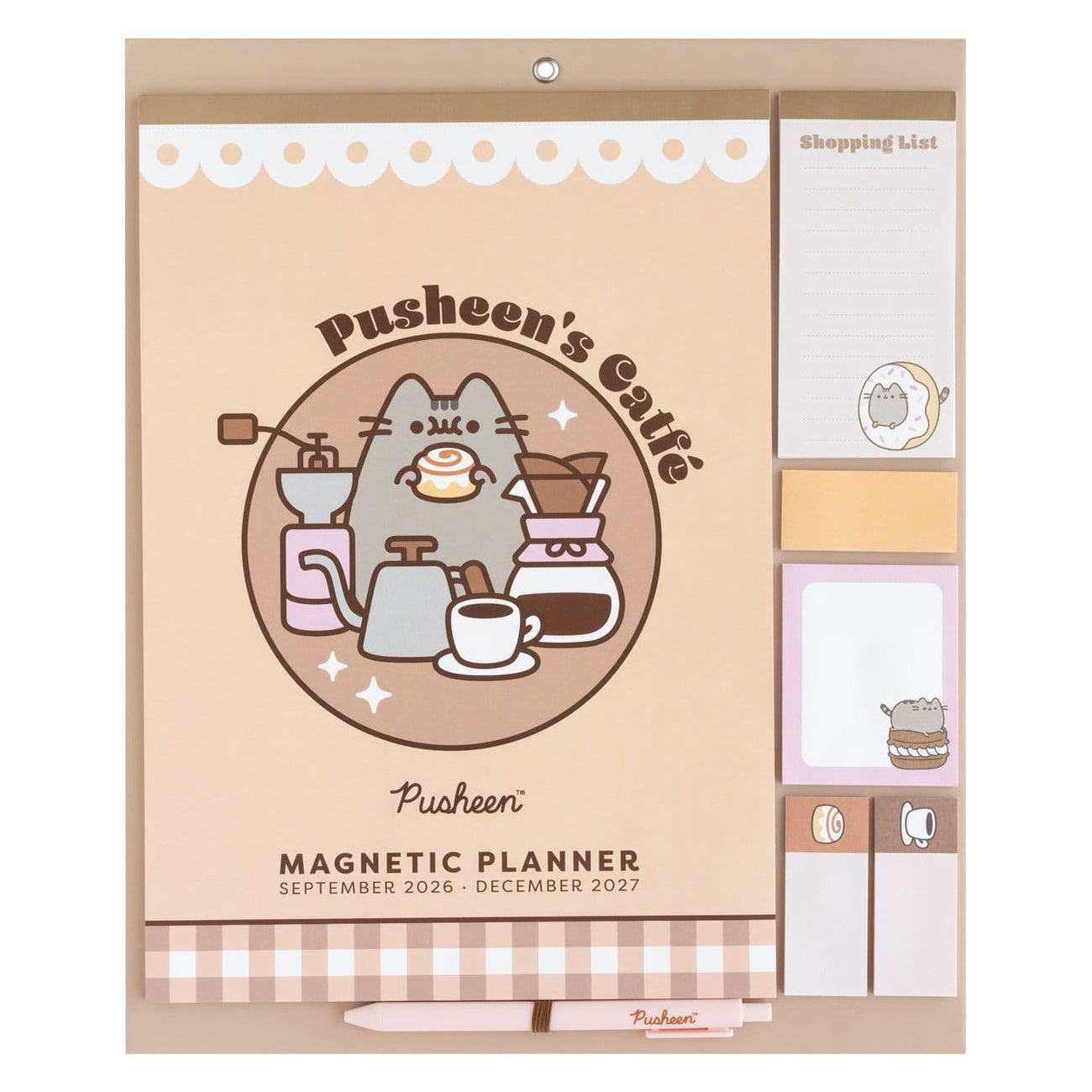 Produktbild Pusheen magnetischer Planer 2026/27 30 x 35 cm