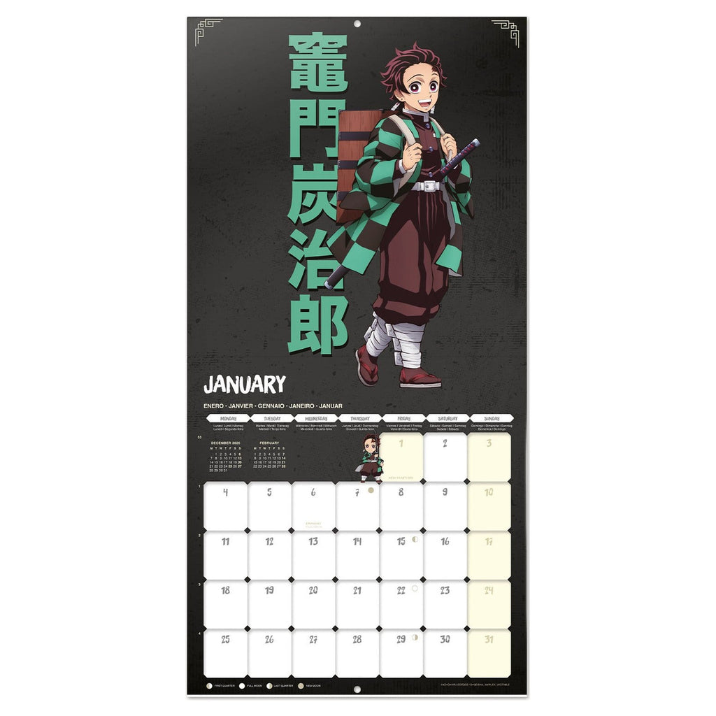 Productafbeelding Demon Slayer Wandkalender 2027 30 x 30 cm