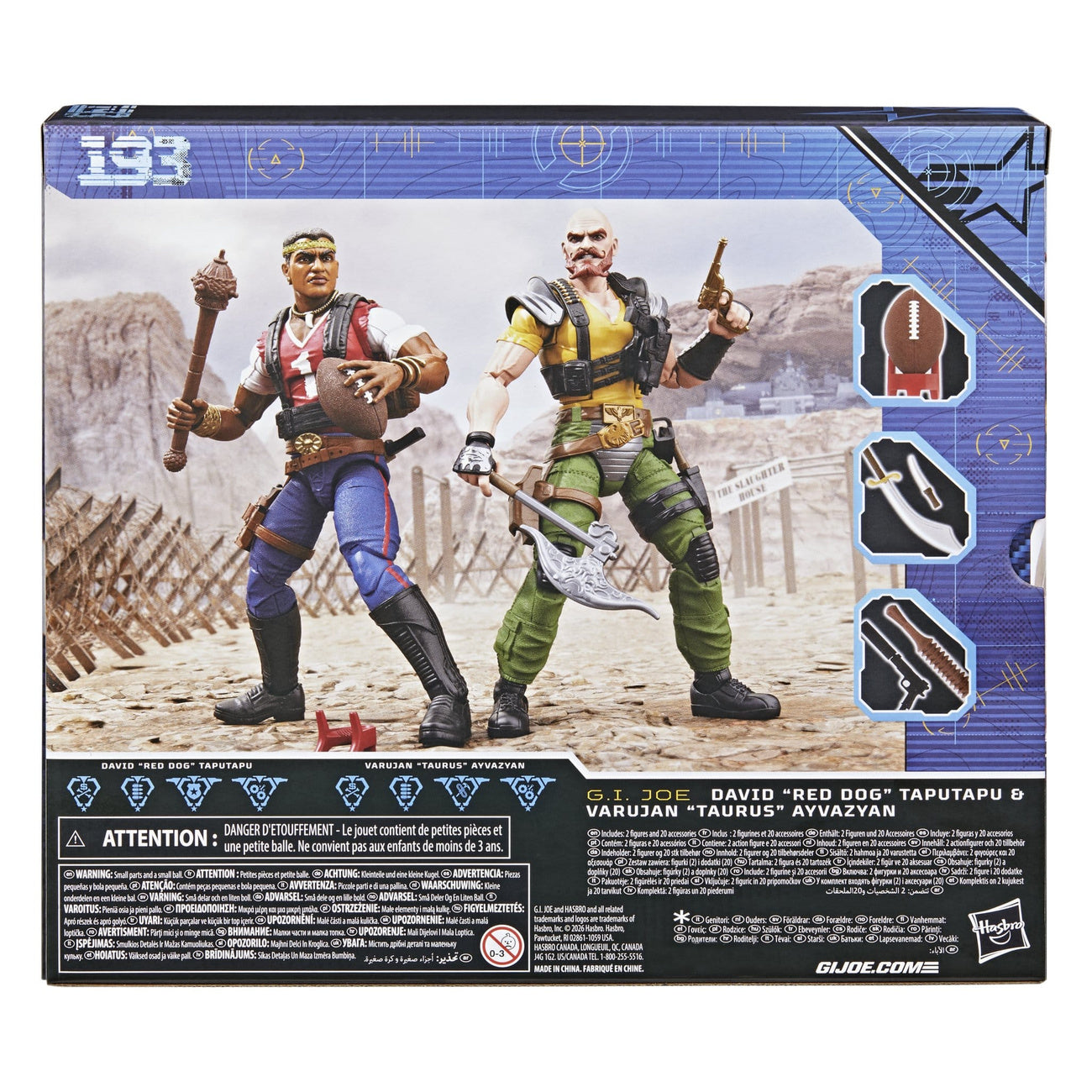 Image produit G.I. Joe Classified Series Figurines 2-pack #193