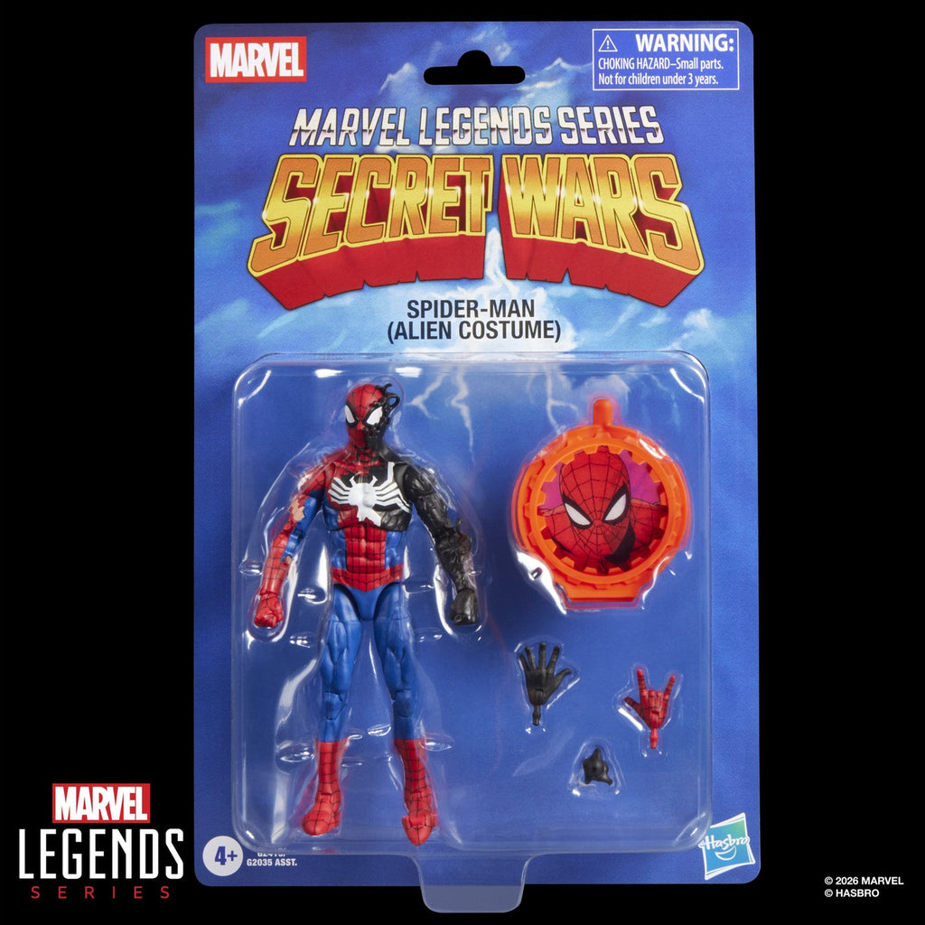 Productafbeelding Secret Wars Marvel Legends Actiefiguur Spider-Man (Alien
