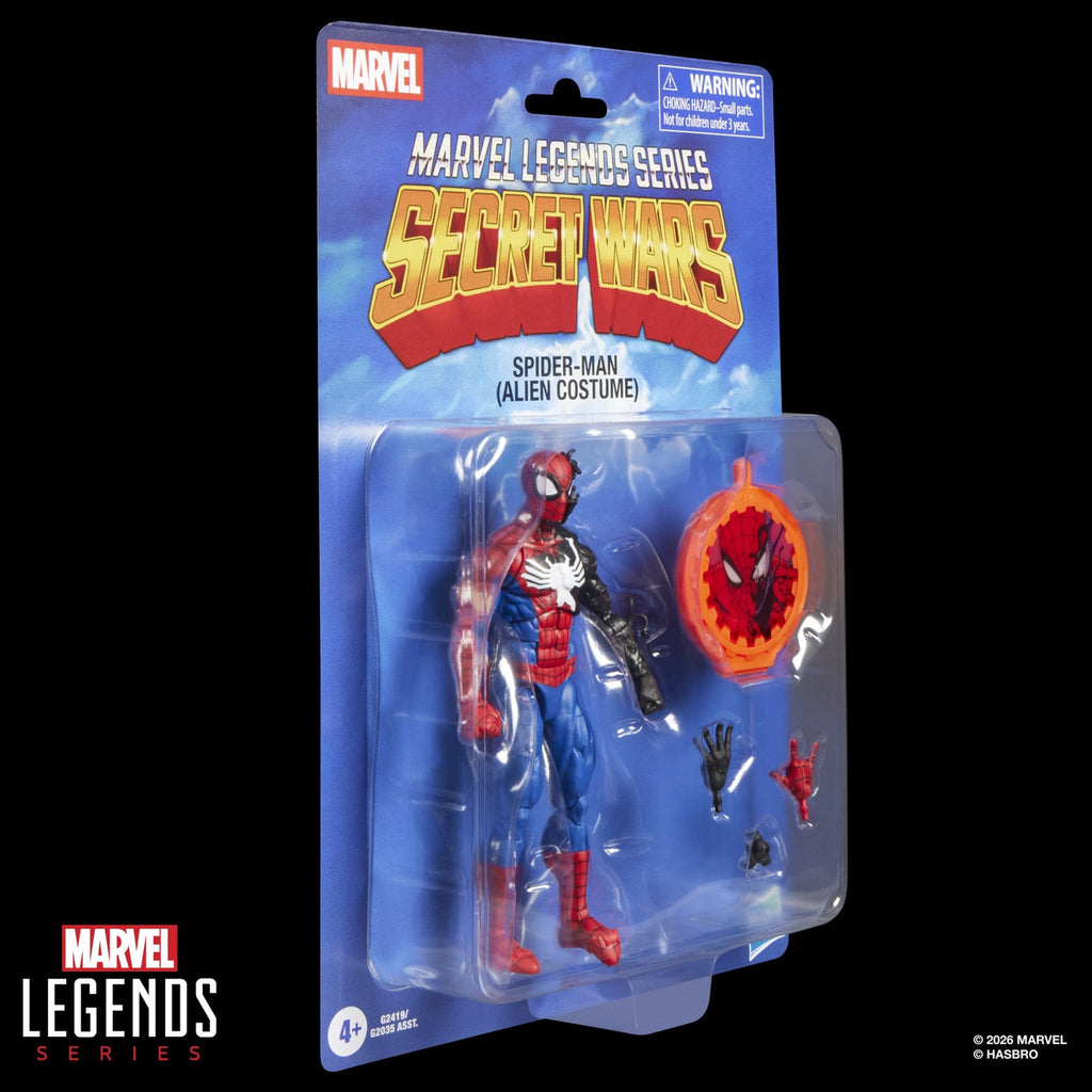 Productafbeelding Secret Wars Marvel Legends Actiefiguur Spider-Man (Alien