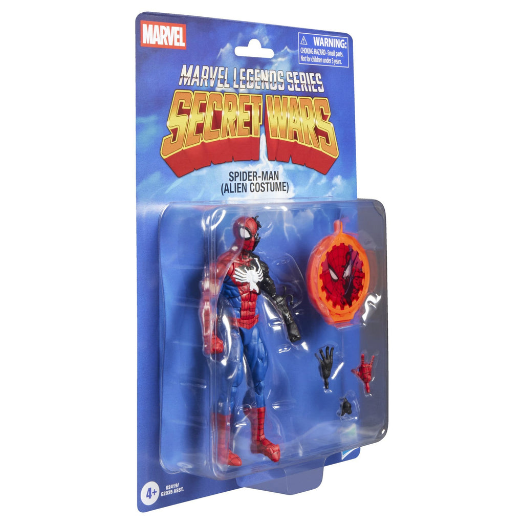 Productafbeelding Secret Wars Marvel Legends Actiefiguur Spider-Man (Alien