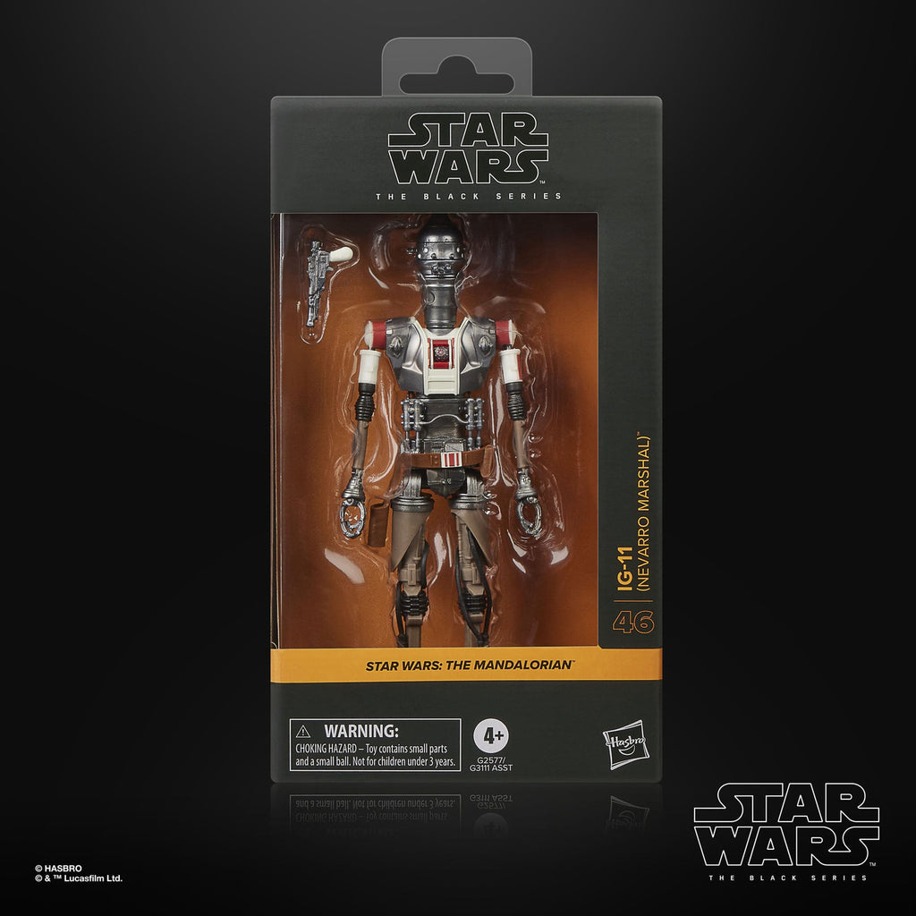Produktbild Star Wars: The Mandalorian Black Series Actionfigur IG-11