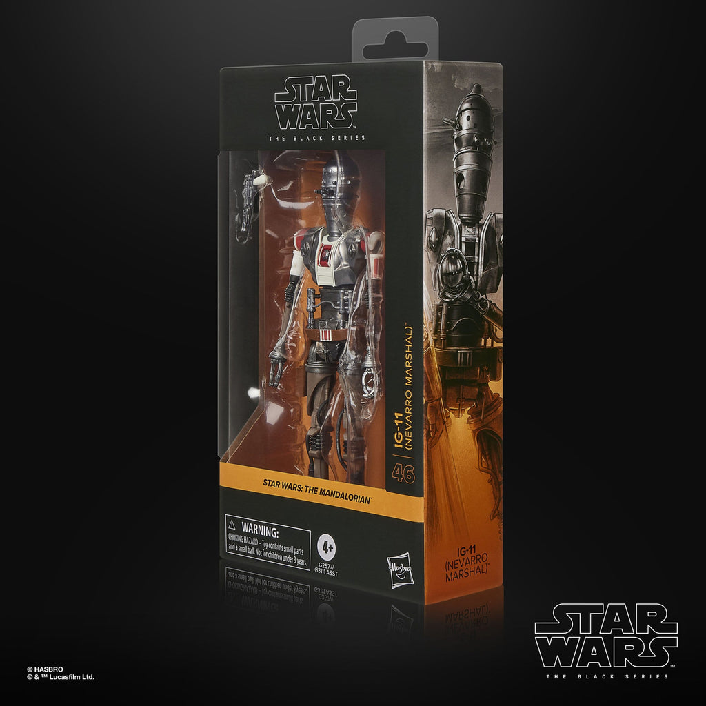 Produktbild Star Wars: The Mandalorian Black Series Actionfigur IG-11
