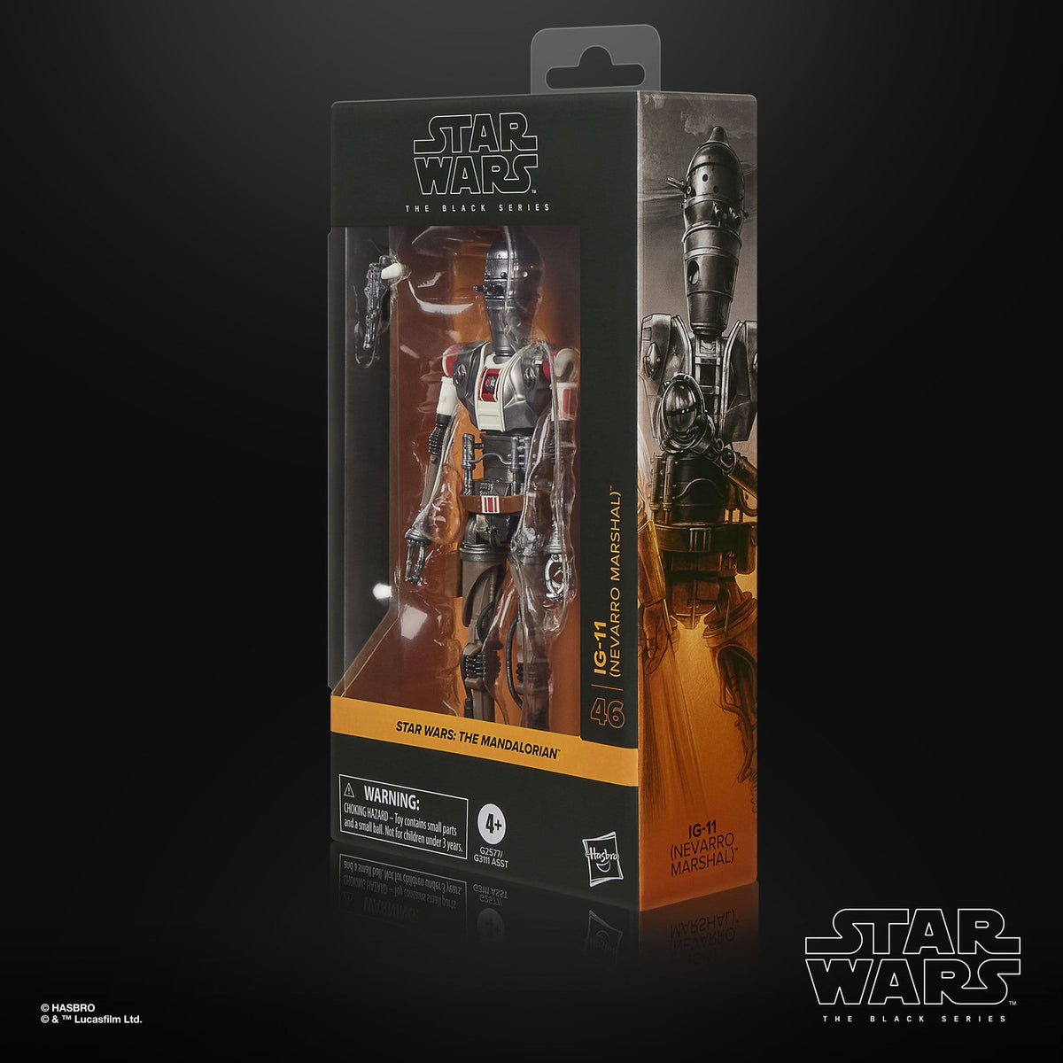 Image produit Star Wars : The Mandalorian Figurine d'action Black Series IG-11