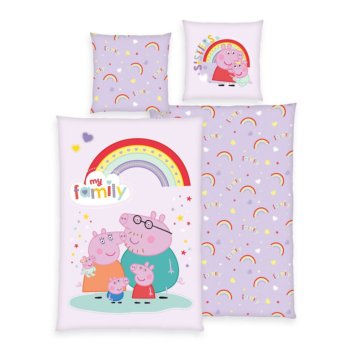 Image produit Parure de lit Peppa Pig Ver. 2 135 x 200 cm