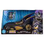Produktbild DC x Sonic - The Hedgehog Actionfigur mit Fahrzeug Shadow